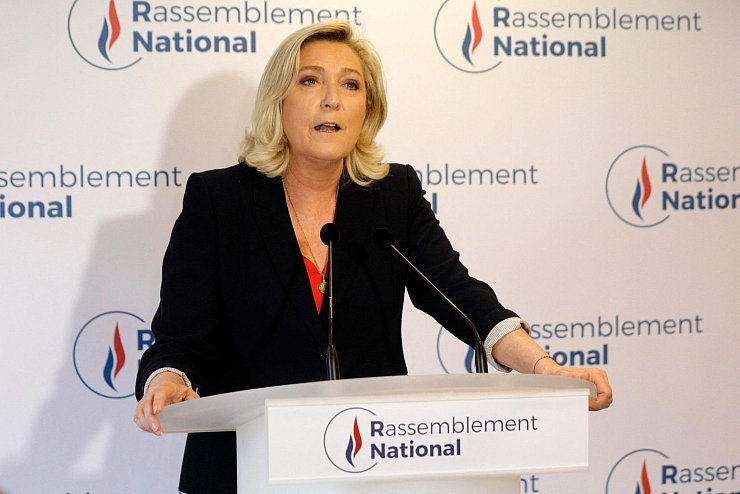 Marine Le Pen - &copy; Foto: Geoffroy Van Der Hasselt/AFP/dpa
