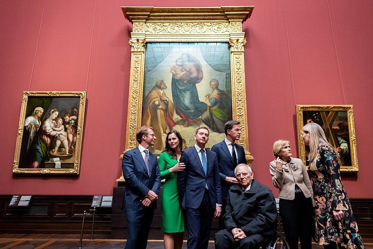 Festakt - &copy; Foto: Robert Michael/dpa-Zentralbild/dpa