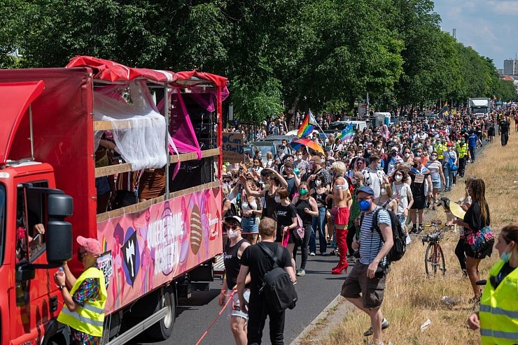 CSD Berlin Pride - &copy; Foto: Christophe Gateau/dpa