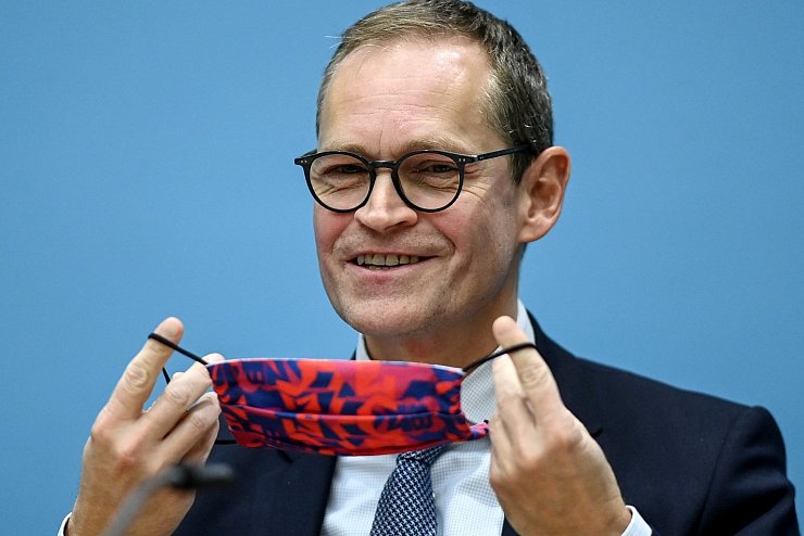 Michael M&uuml;ller, Berlins Regierender B&uuml;rgermeister - &copy; Foto: Britta Pedersen/dpa-Zentralbild/dpa