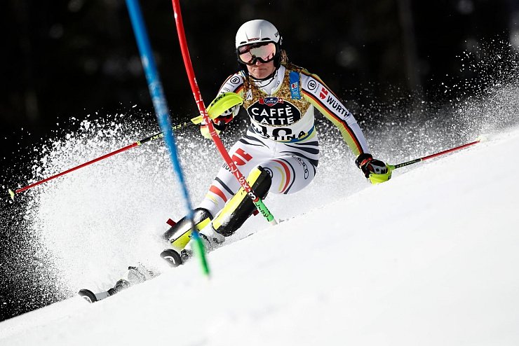 Slalom - © Foto: Gabriele Facciotti/AP/dpa