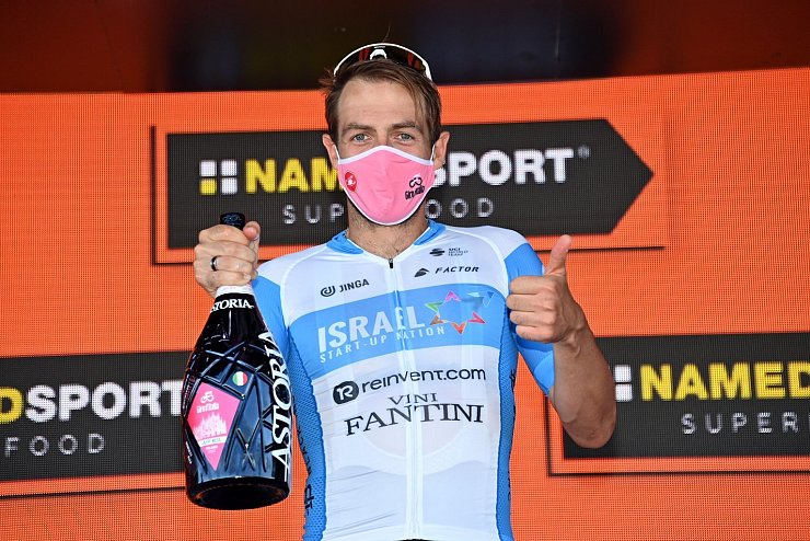 Etappensieger Alex Dowsett - &copy; Foto: Gian Mattia D'alberto/LaPresse via ZUMA Press/dpa