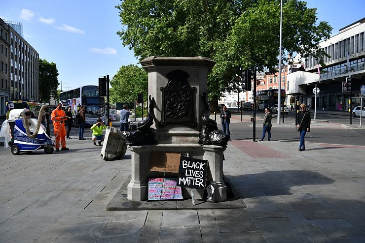 &laquo;Black Lives Matter&raquo;-Demo in Bristol - &copy; Foto: Ben Birchall/PA Wire/dpa