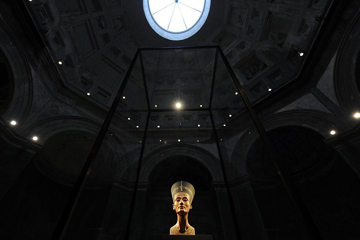 Nofretete - &copy; Foto: Rainer Jensen/dpa