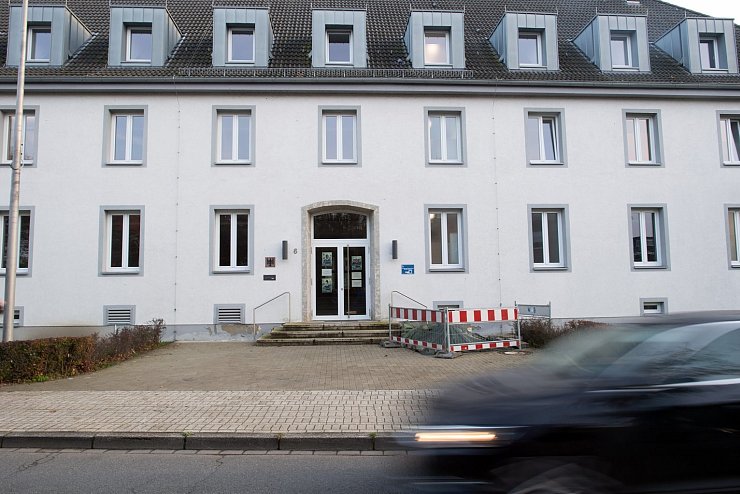 Loch in Keller von Zollamt gebohrt - &copy; Foto: Federico Gambarini/dpa