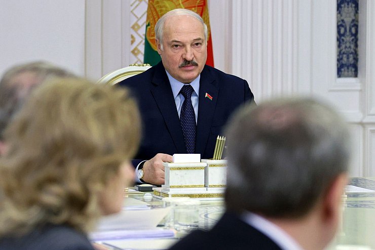 Belarussischer Pr&auml;sident Lukaschenko - &copy; Foto: Nikolay Petrov/BelTA/AP/dpa