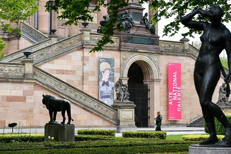 Alte Nationalgalerie - &copy; Foto: Jens Kalaene/dpa-Zentralbild/dpa