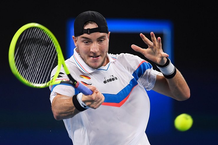 Jan-Lennard Struff - © Foto: Albert Perez/AAP/dpa