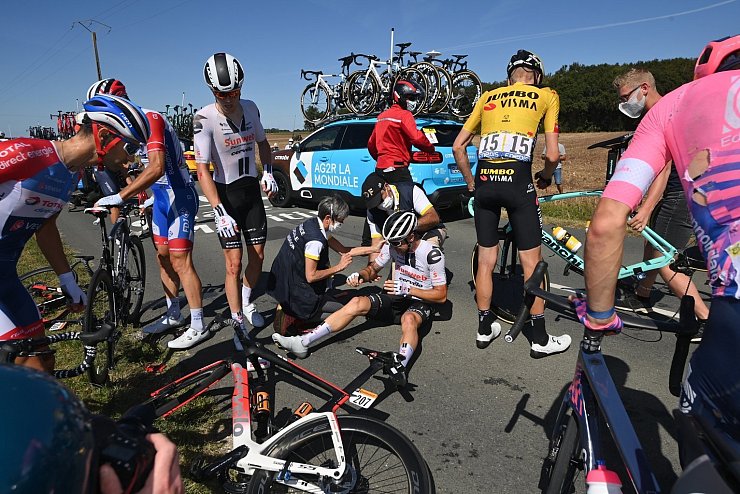 Sturz - &copy; Foto: David Stockman/BELGA/dpa