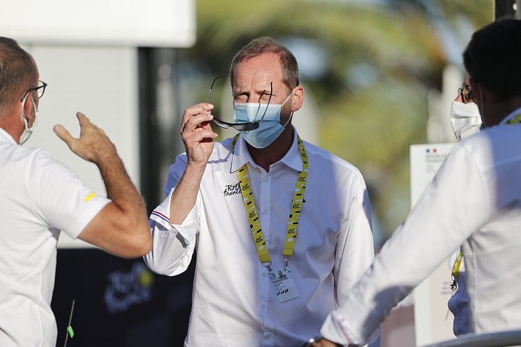 Christian Prudhomme - &copy; Foto: Pool Tour De France/BELGA/dpa