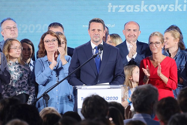 Oppositionskandidat - &copy; Foto: Pawel Supernak/PAP/dpa