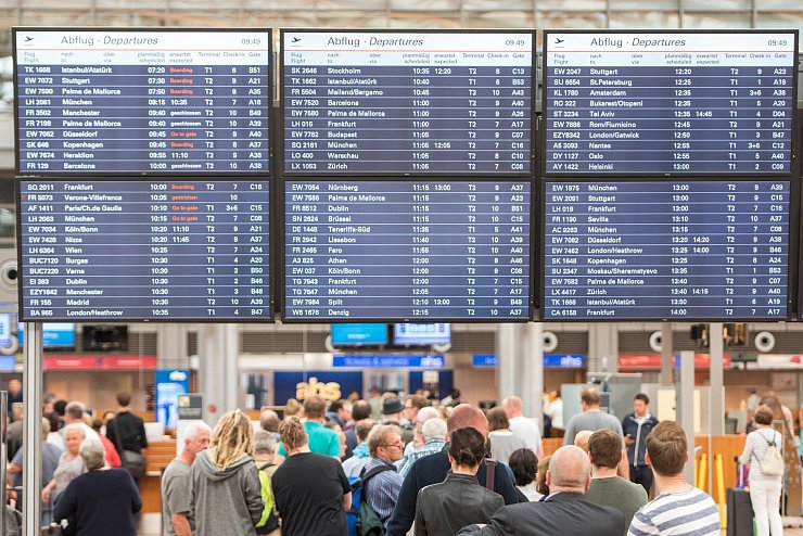 Hamburger Flughafen - © Foto: Bernhard Sprengel