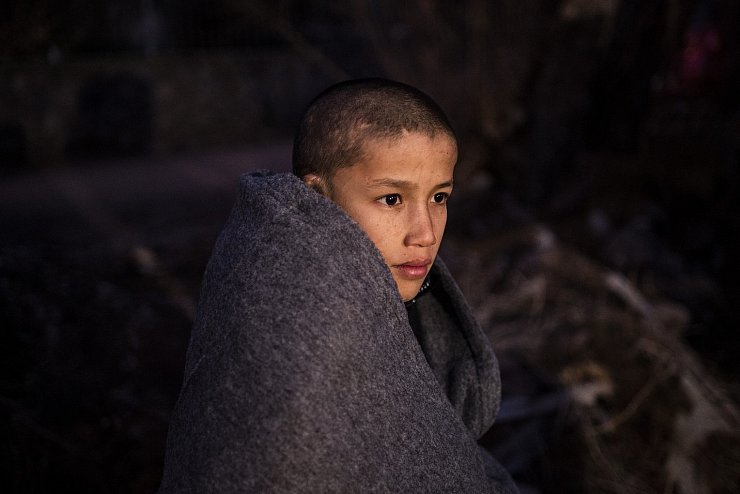 Gefl&uuml;chteter Junge - &copy; Foto: Angelos Tzortzinis/dpa