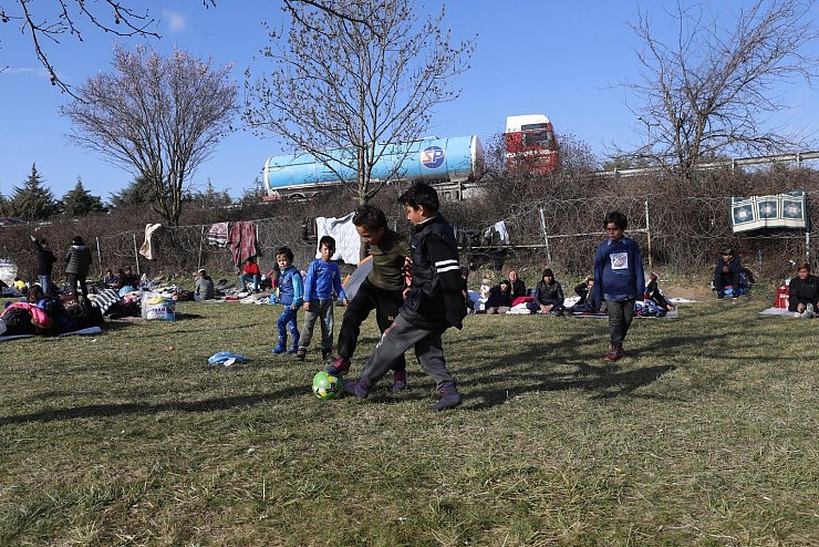 Griechisch-t&uuml;rkische Grenze - &copy; Foto: Darko Bandic/AP/dpa