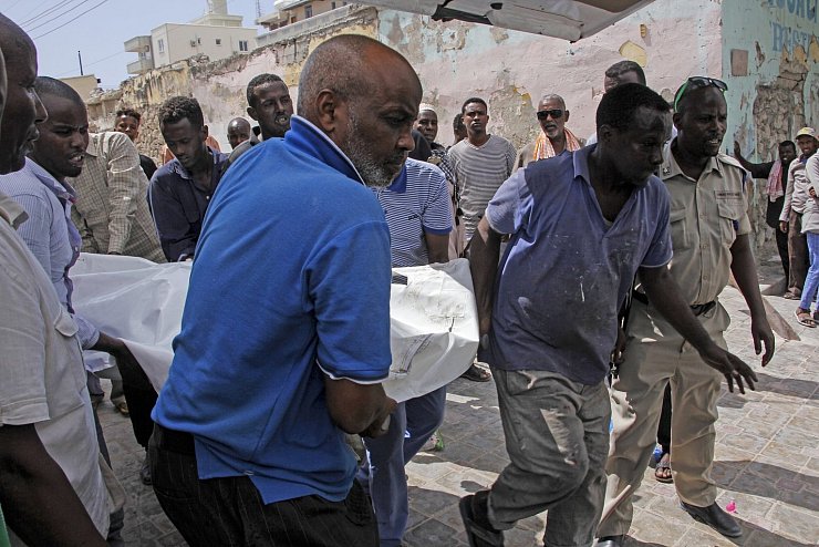 Todesopfer - © Foto: Farah Abdi Warsameh/AP/dpa