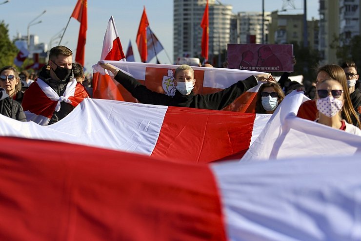 Proteste in Belarus - &copy; Foto: Uncredited/TUT.by/dpa
