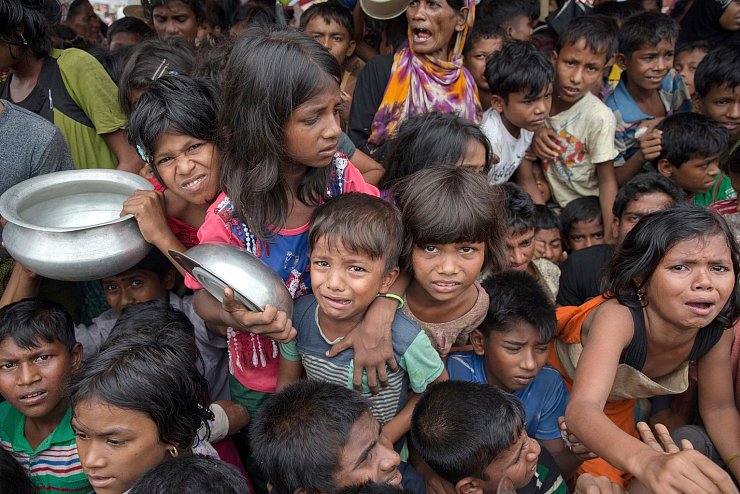 Fl&uuml;chtlingskinder - &copy; Foto: Dar Yasin/AP/dpa