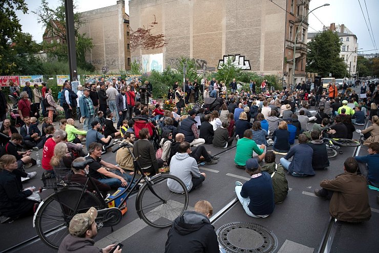 Mahnwache - © Foto: Paul Zinken