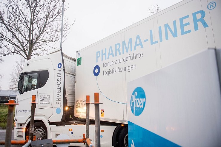 Imfpstoff-Lieferung - &copy; Foto: Jasper Jacobs/BELGA/dpa