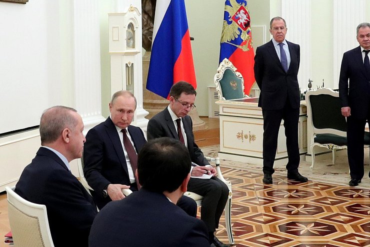 Erdogan zu Besuch in Moskau - &copy; Foto: Mikhail Klimentyev/Pool Sputnik Kremlin/AP/dpa