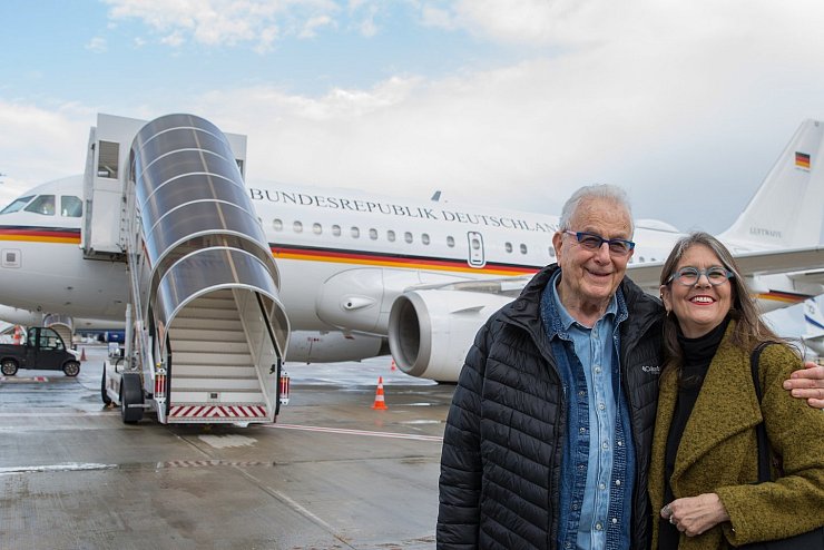 Holocaust-&Uuml;berlebender F&uuml;rst kommt nach Deutschland - &copy; Foto: Jonas Weber/Bundeswehr/dpa