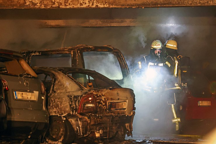 Brand im Uni-Parkhaus - © Sarah Jonek Fotografie
