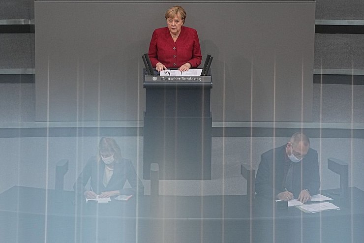 Angela Merkel - &copy; Foto: Michael Kappeler/dpa
