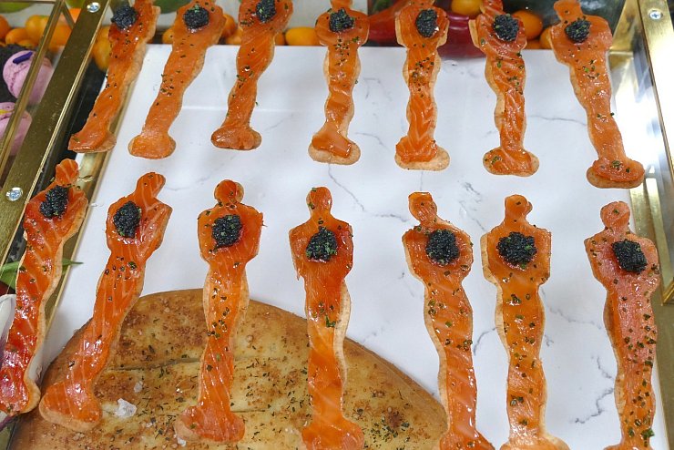 Oscars aus Lachs - &copy; Foto: Barbara Munker/dpa