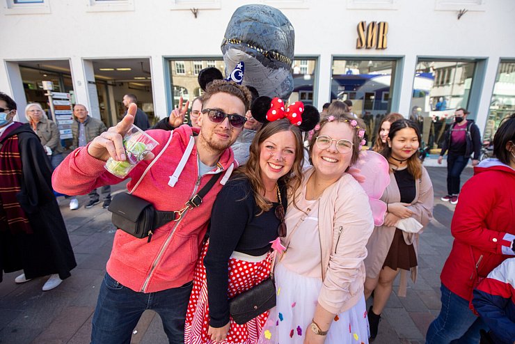 Impressionen von der Paderborner Karnevalsparade im April 2022. - © Niklas Tüns