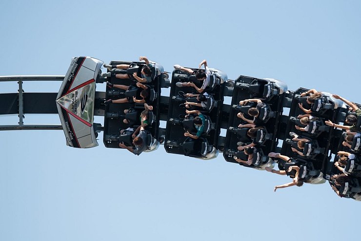 Silver Star im Europapark - © Foto: Silas Stein/dpa