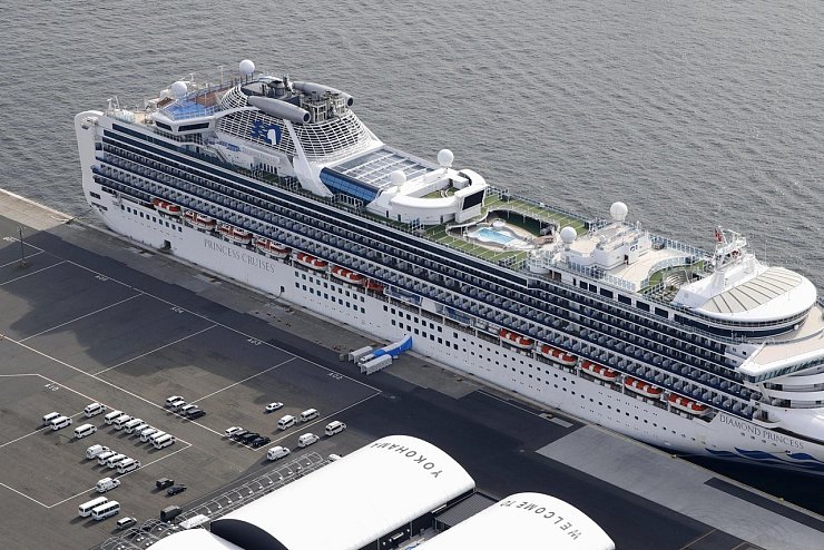 &laquo;Diamond Princess&raquo; - &copy; Foto: ---/kyodo/dpa