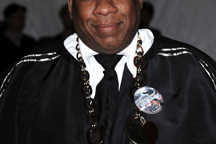 Mode-Ikone Andr&eacute; Leon Talley - &copy; Foto: Evan Agostini/AGOEV/AP/dpa