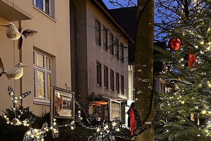 Auch "Rentiere" machen beim Adventsglanz in Bad Salzuflen mit. - © Melanie Meyer