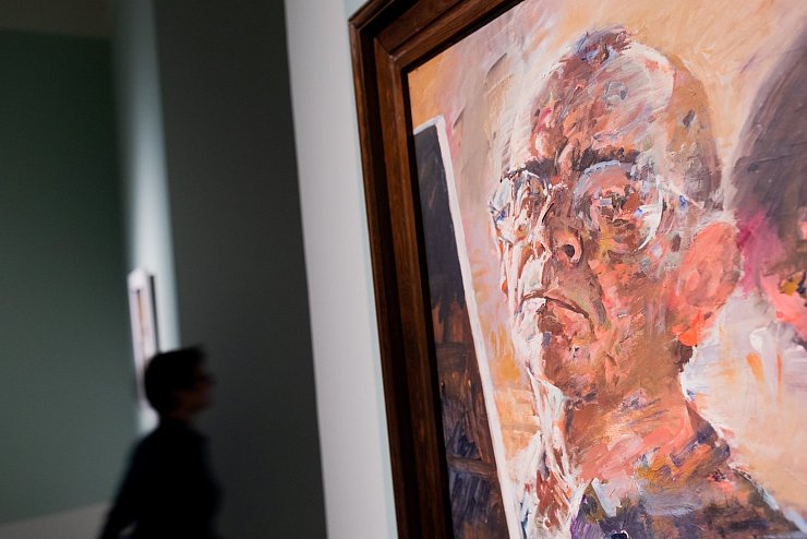 &laquo;Selbstbildnis&raquo; von Willi Sitte - &copy; Foto: Rolf Vennenbernd