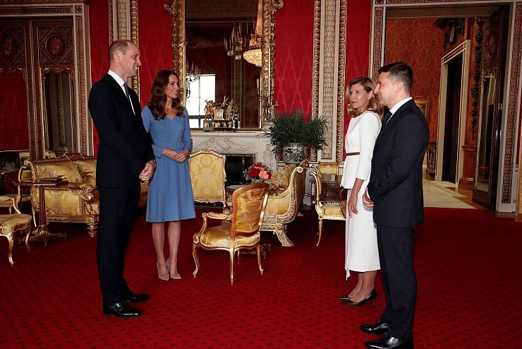 Prinz William und Herzogin Kate - © Foto: Jonathan Brady/PA Wire/dpa