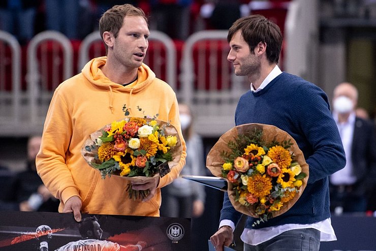 Verabschiedung - &copy; Foto: Marius Becker/dpa