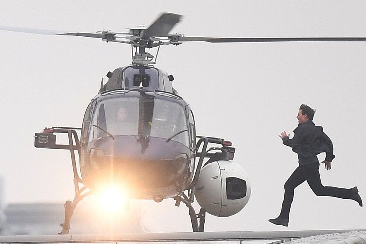 Tom Cruise stellt &laquo;Mission: Impossible 7&raquo; auf Kinomesse vor - &copy; Foto: Victoria Jones/PA Wire/dpa