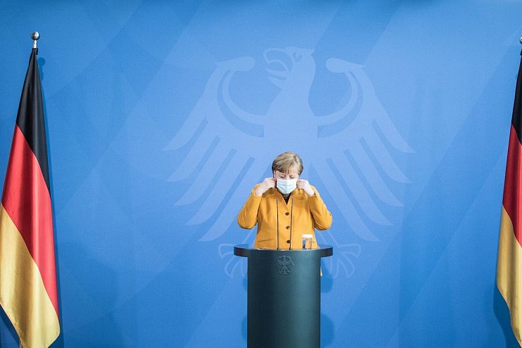 Angela Merkel - &copy; Foto: Stefanie Loos/AFP Pool/dpa