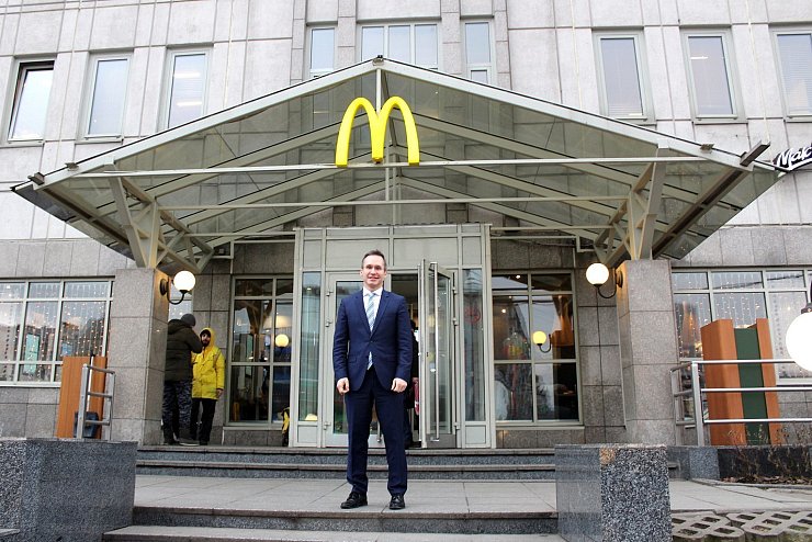 30. Jahrestag der Er&ouml;ffnung des ersten McDonald's in Russland - &copy; Foto: Claudia Thaler/dpa
