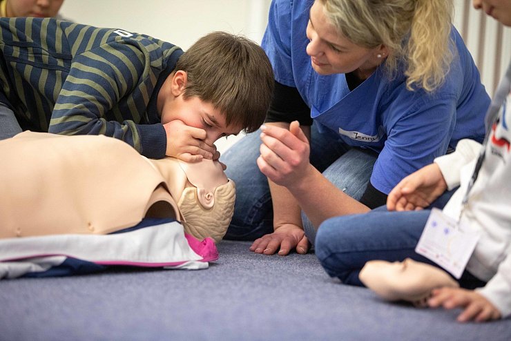 Kinderuni zum Thema Reanimation - © Torben Gocke