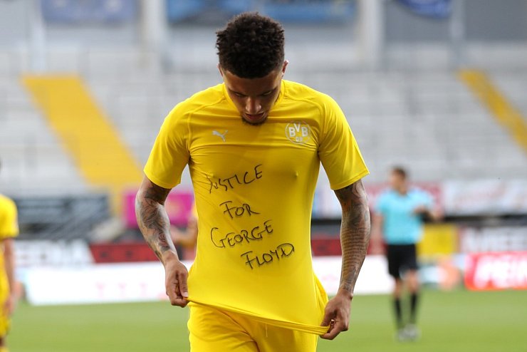 Jadon Sancho - &copy; Foto: Lars Baron/Getty Images Europe/Pool/dpa