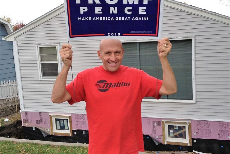 Zu Besuch beim kleinen Bruder des Hermann in den USA - &copy; Doris L&uuml;deking