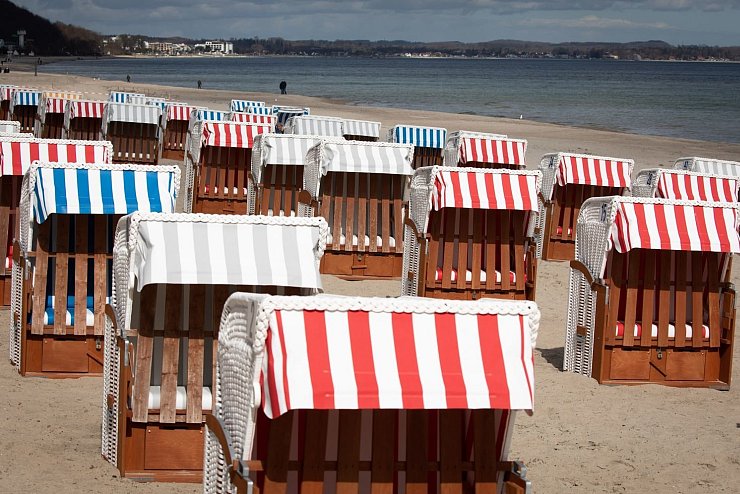 Timmendorfer Strand - &copy; Foto: Christian Charisius/dpa