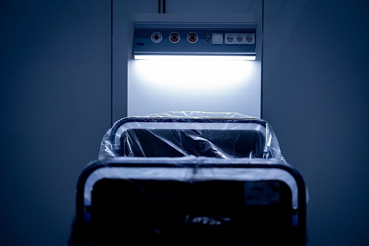 Krankenhaus-Bett - &copy; Foto: Peter Steffen/dpa