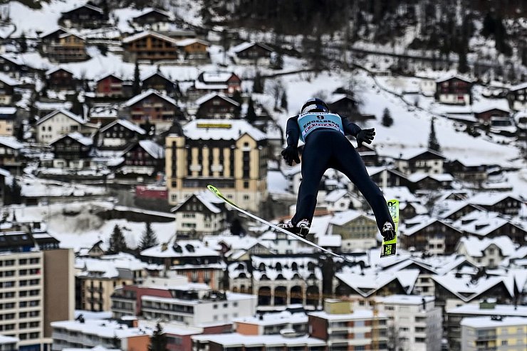 Weltcup in Engelberg - &copy; Foto: Gian Ehrenzeller/KEYSTONE/dpa