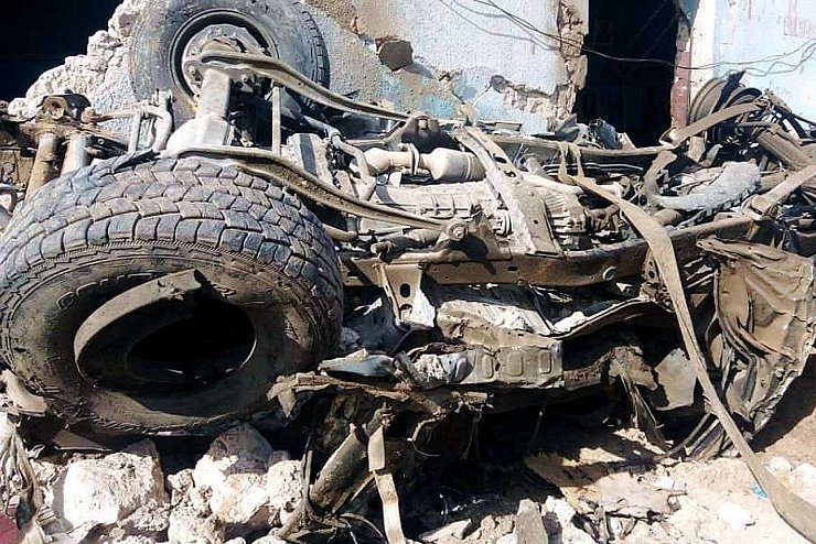 Autobombe - © Foto: XinHua/dpa