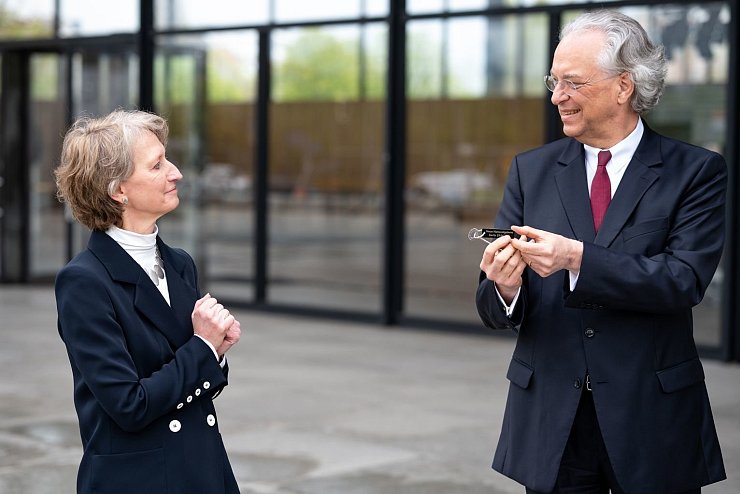 Neue Nationalgalerie - &copy; Foto: Bernd von Jutrczenka/dpa-Pool/dpa