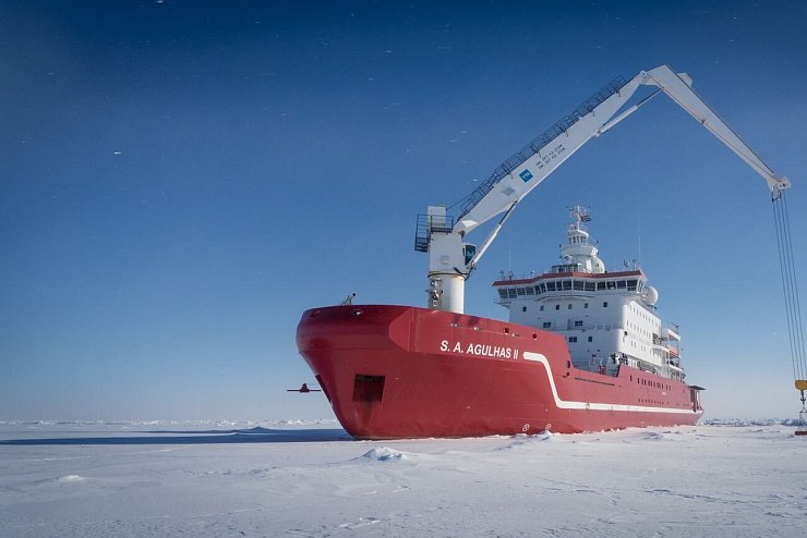 Antarktis-Expedition - © Foto: Nick Birtwistle/Falklands Mariti/PA Media/dpa