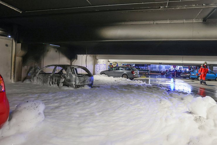 Brand im Uni-Parkhaus - © Sarah Jonek Fotografie