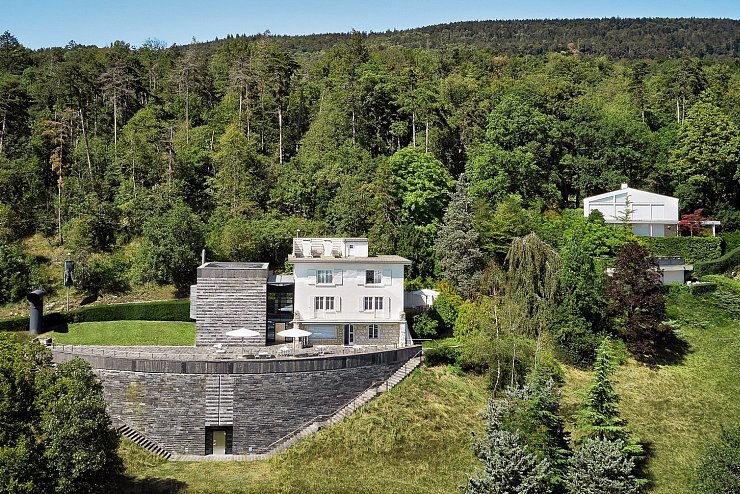 D&uuml;rrenmatt vor seinem 100. Geburtstag - &copy; Foto: Handout/Biblioth&egrave;que nationale suisse/dpa